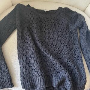 Cupio Charcoal Knit Sweater